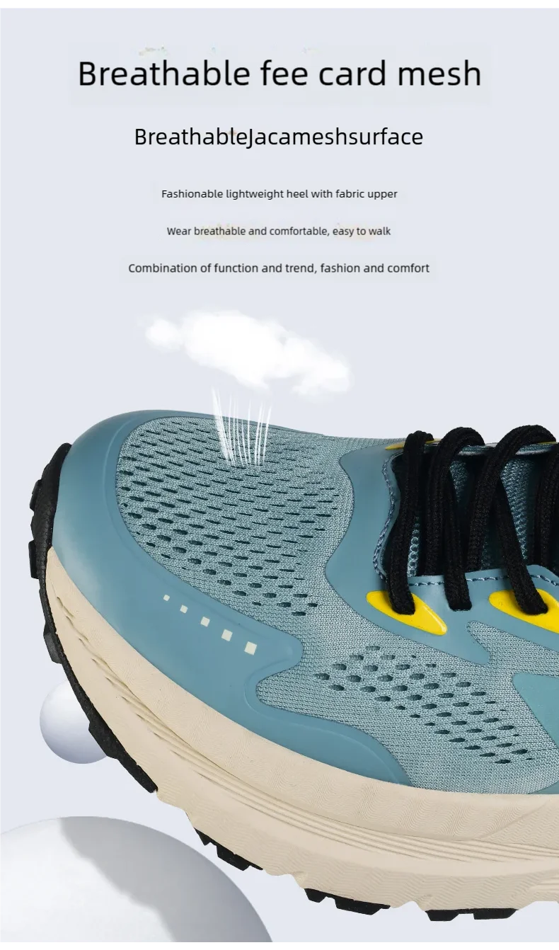 Men's Shock-Absorbing Cushioned Running Shoes