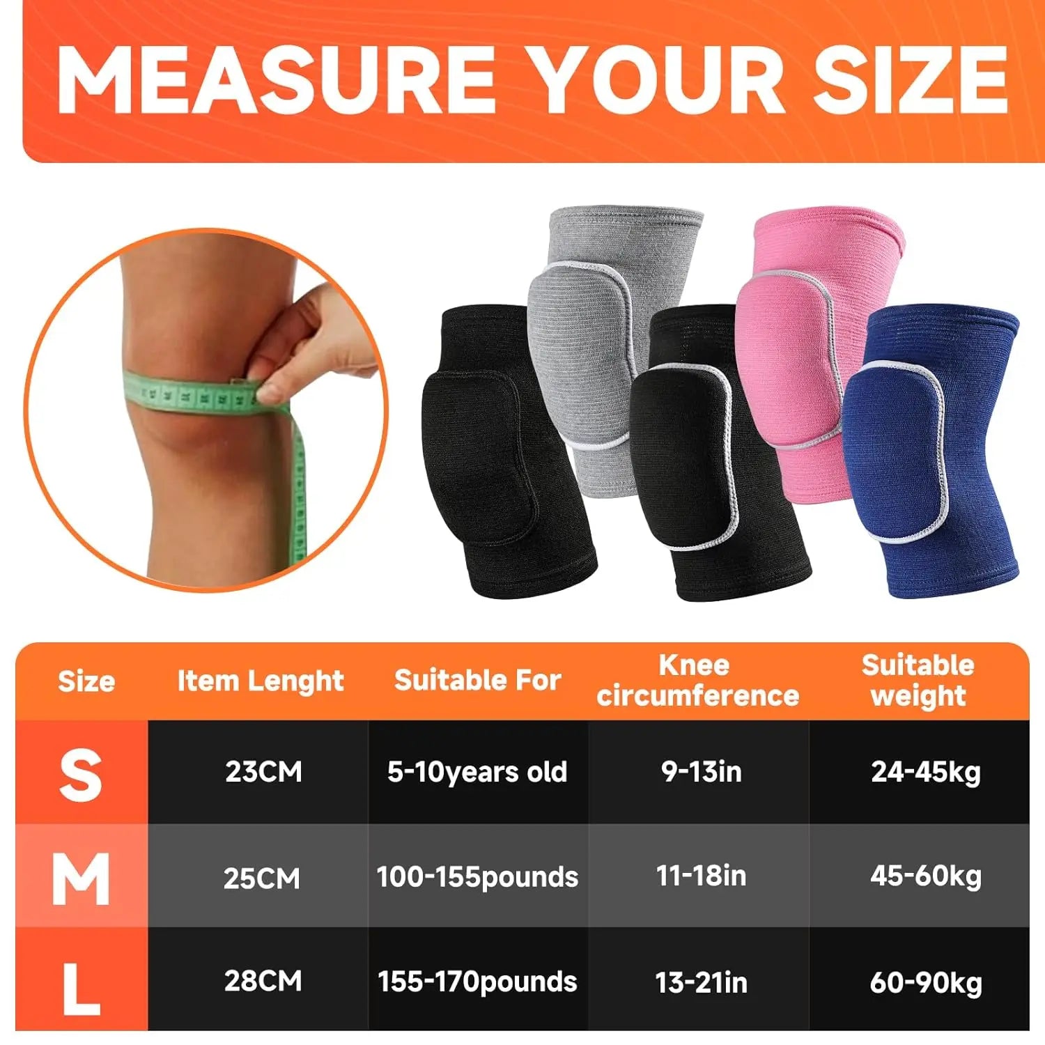 Women's Volleyball Knee Pads