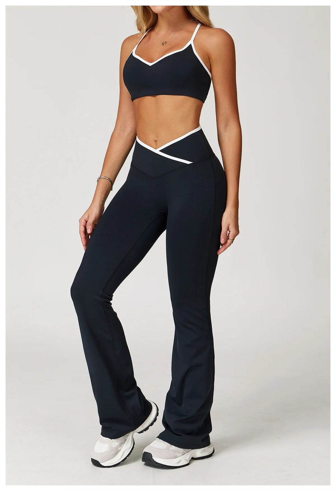Bell-Bottom Flare Yoga Tracksuit