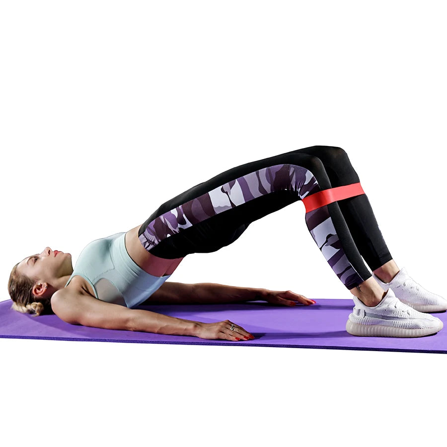 5-Level Resistance Band Set for Yoga &amp; Pilates