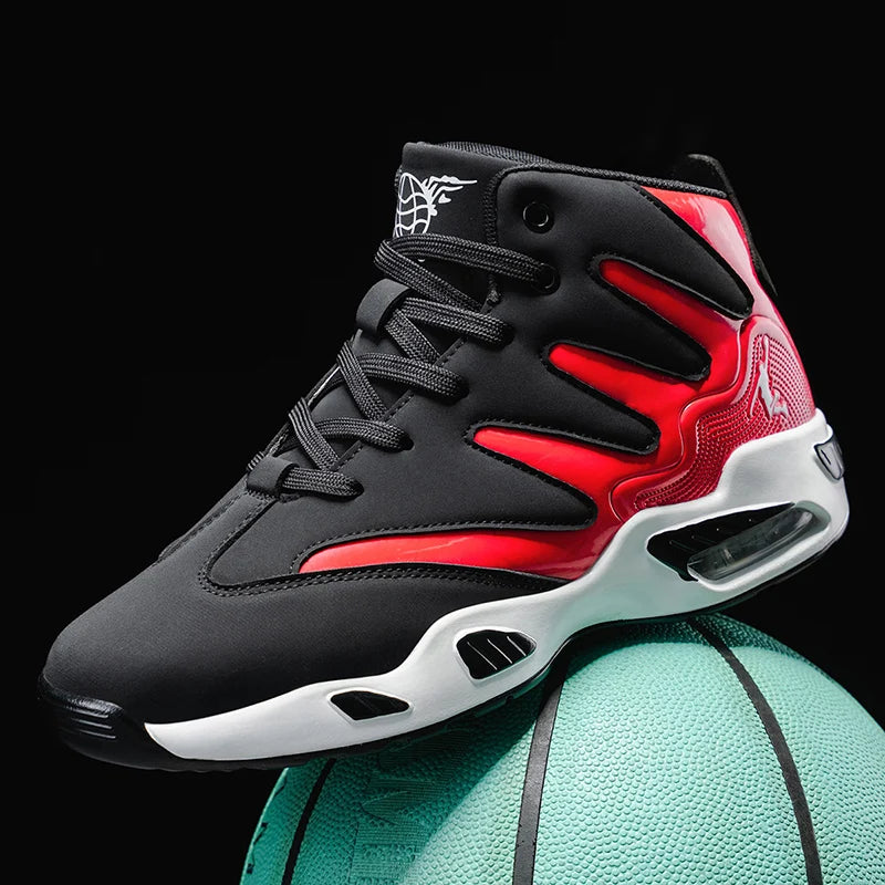 Heavy-Duty Lace-Up Basketball Shoes