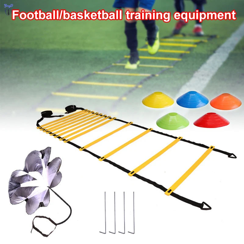 Agility Training Set (Cones, Ladder &amp; Chute)