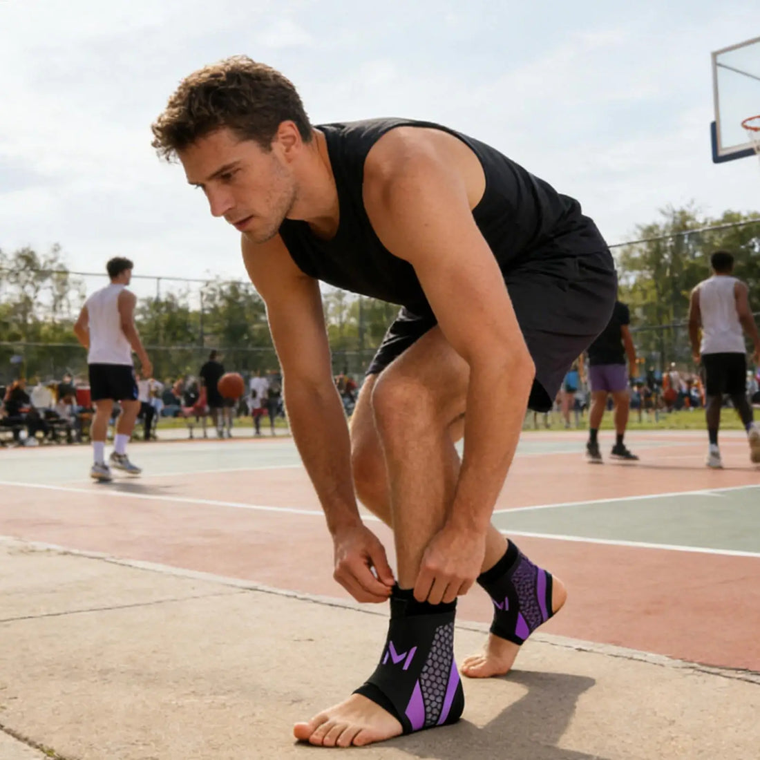 Breathable Ankle Support Sleeve