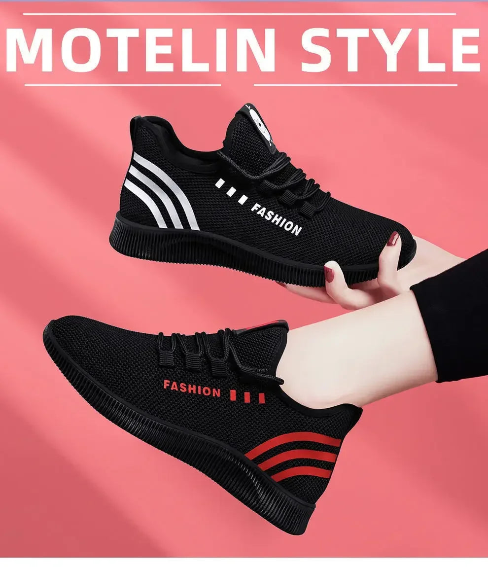Women's Adjustable-Fit Running Sneakers