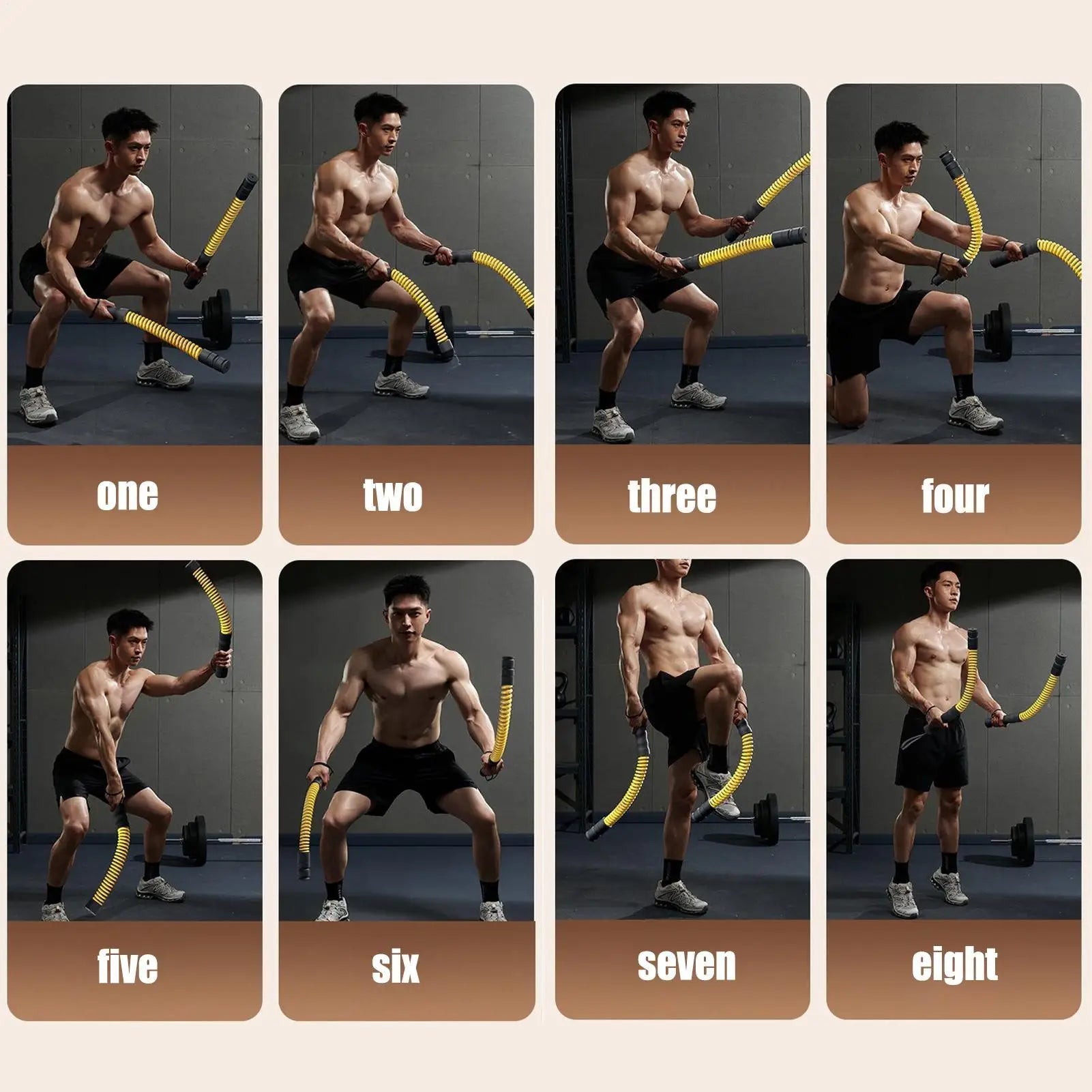 Weighted Training Rope Set (2-Piece)