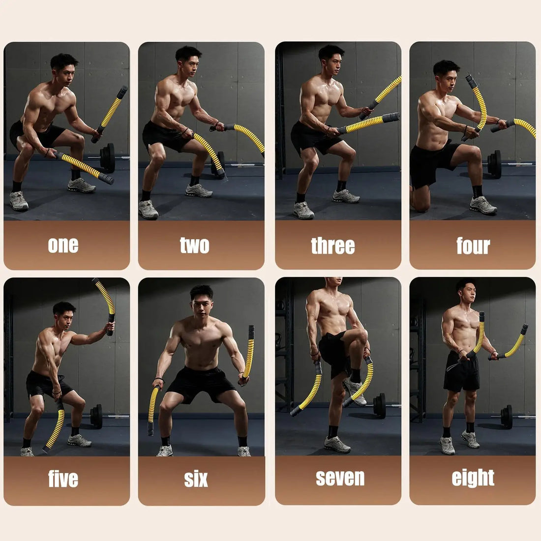 Weighted Training Rope Set (2-Piece)