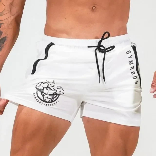 Men's Bodybuilding Running Shorts