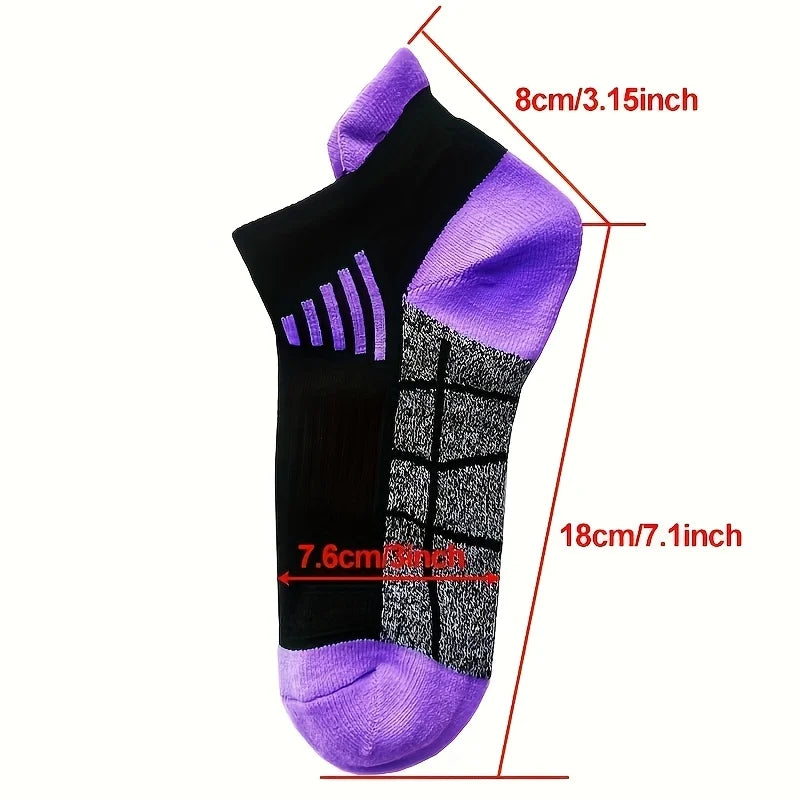 Women's Compression Sports Socks (6-Pack)