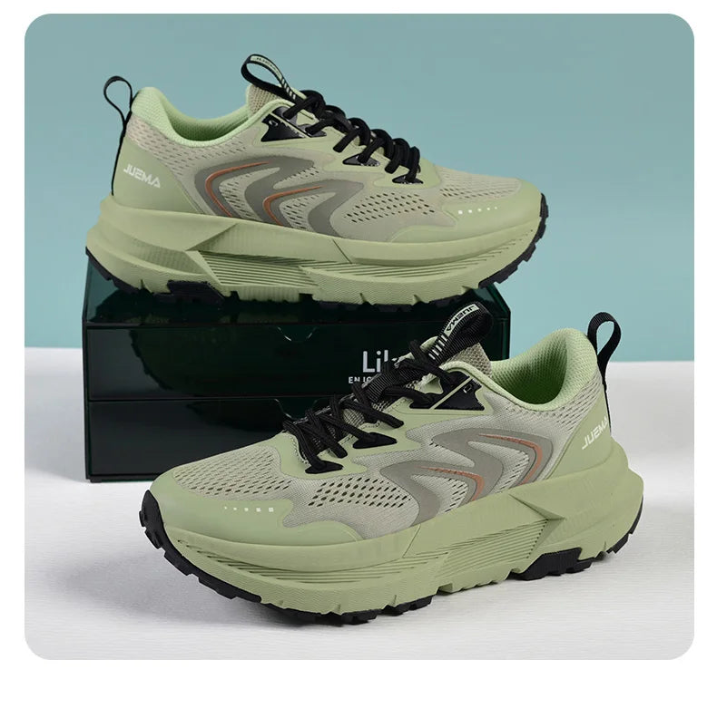 Men's Shock-Absorbing Cushioned Running Shoes