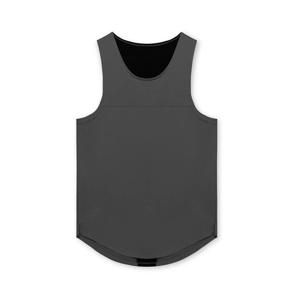 Men's Mesh Splice Tank Top