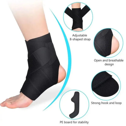 Adjustable Elastic Ankle Support Sleeve