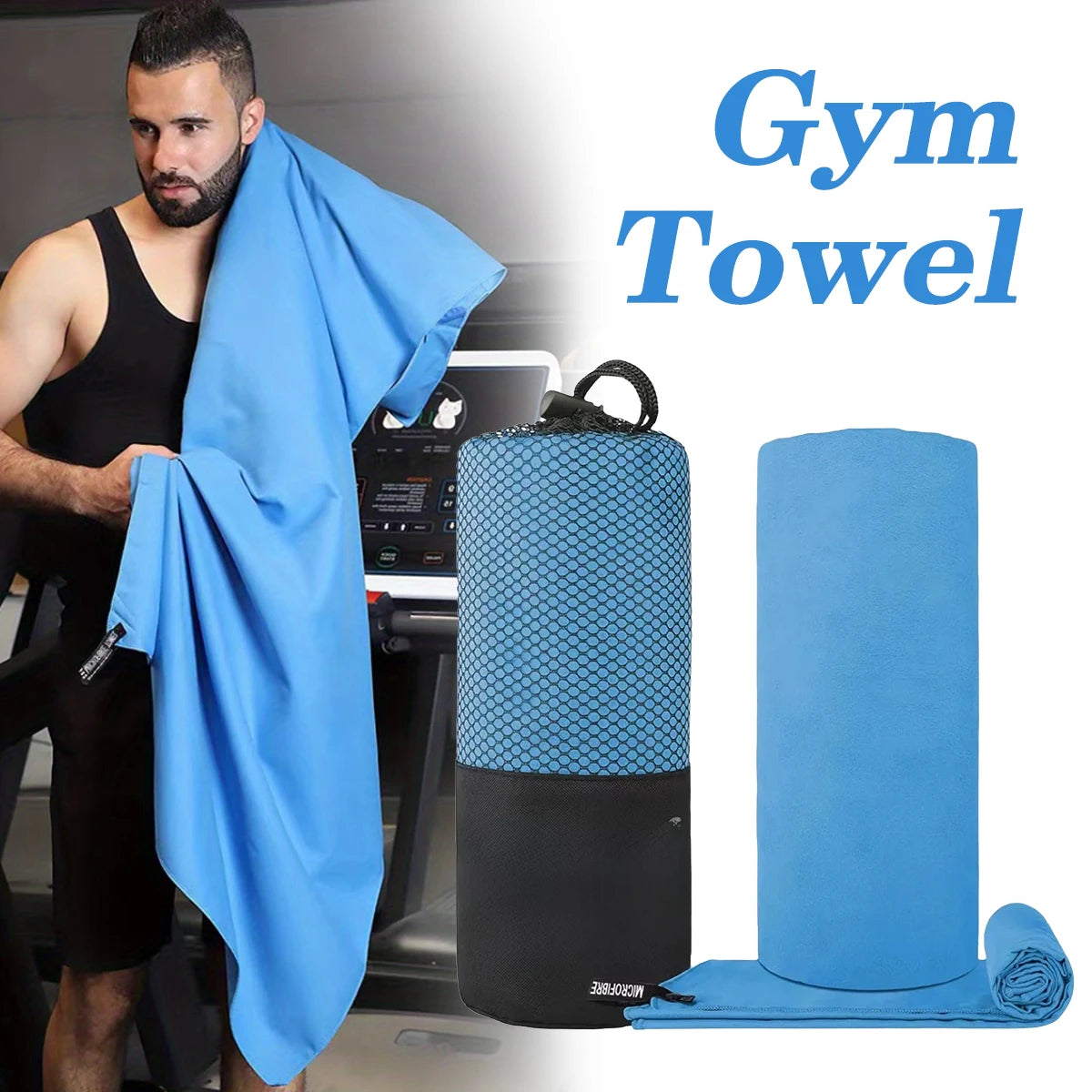 Silver-Ion Odor-Free Gym Towel