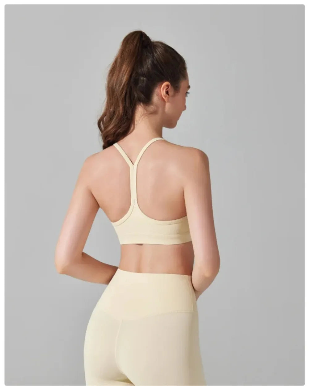 Sports Bra &amp; High-Waist Leggings Set