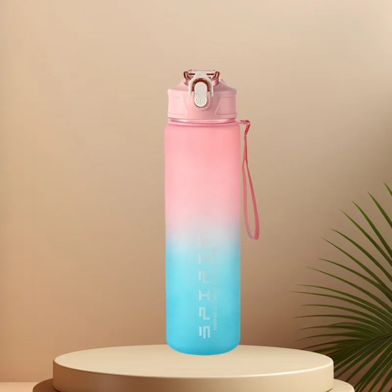 Time-Tracking Sports Water Bottle
