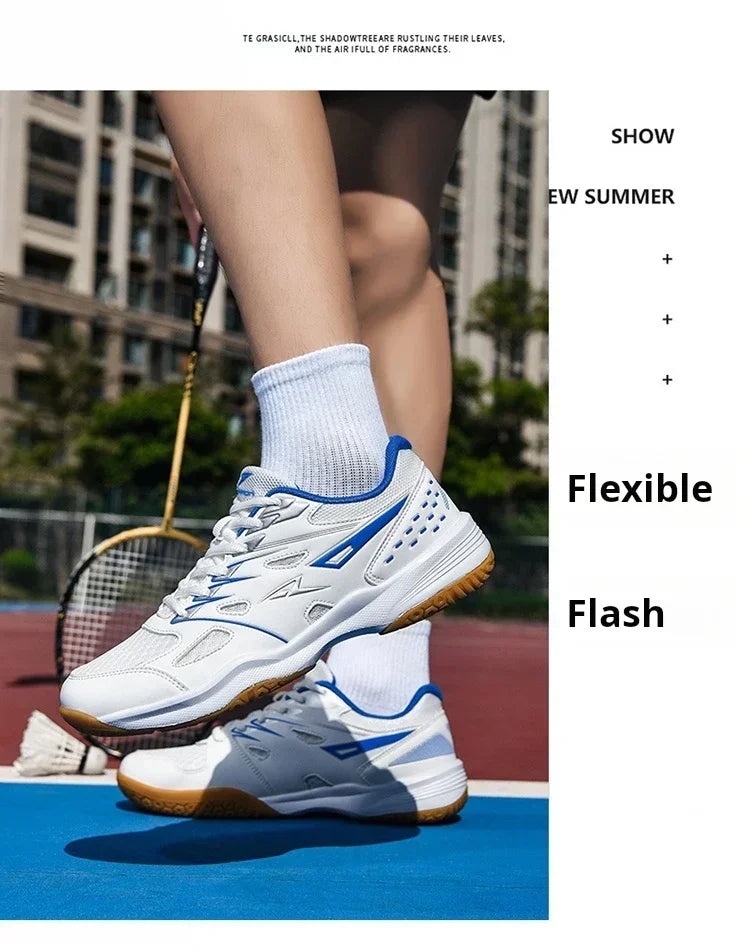 Unisex Pro Volleyball Shoes — Breathable Mesh Court Sneakers
