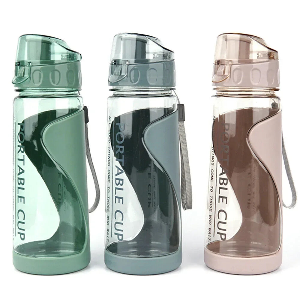 500ml Clear Sports Water Bottle