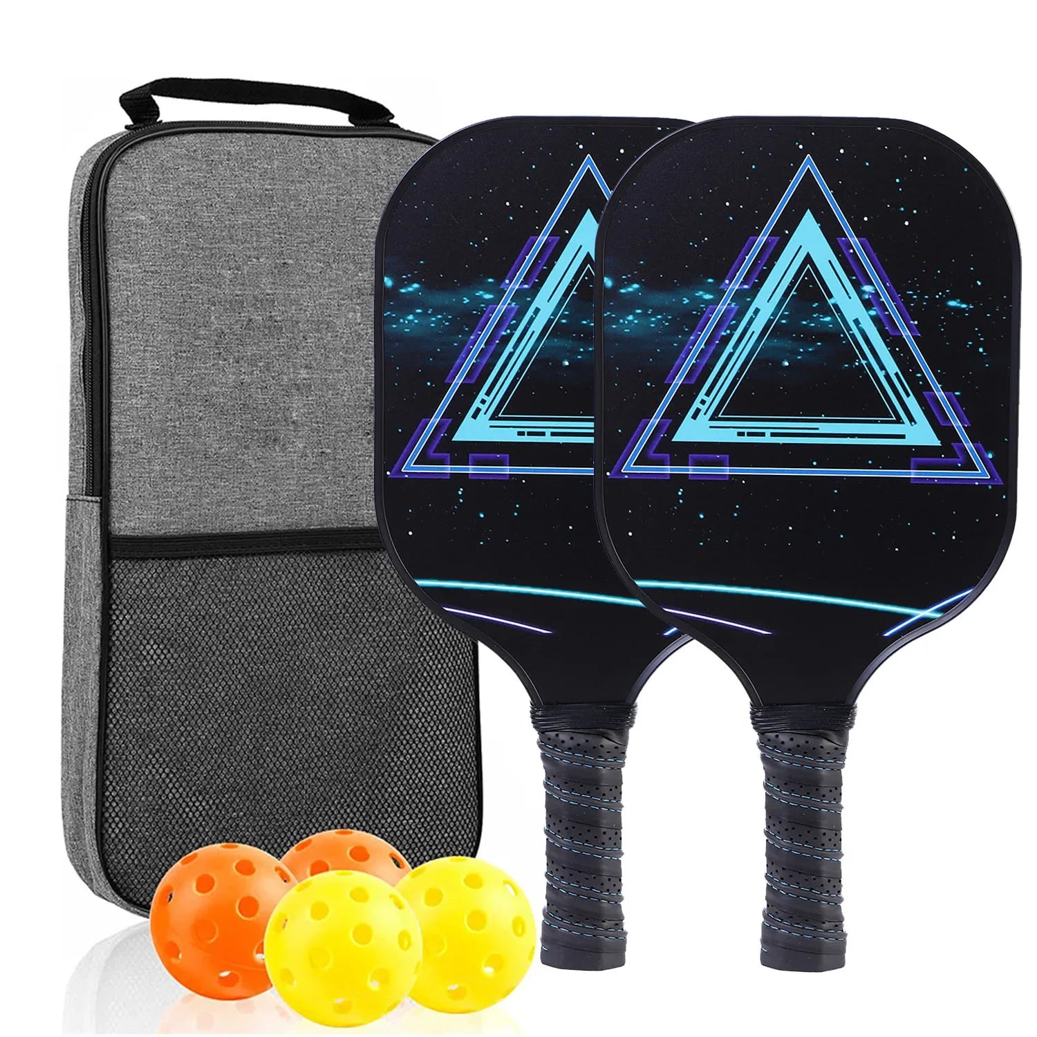 USAPA-Approved Fiberglass Pickleball Paddle Set