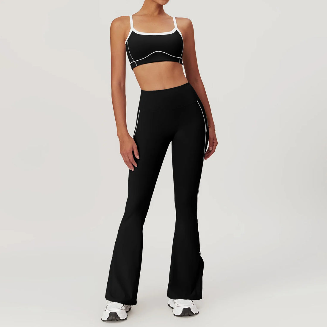 Wide-Leg Flare Yoga Set