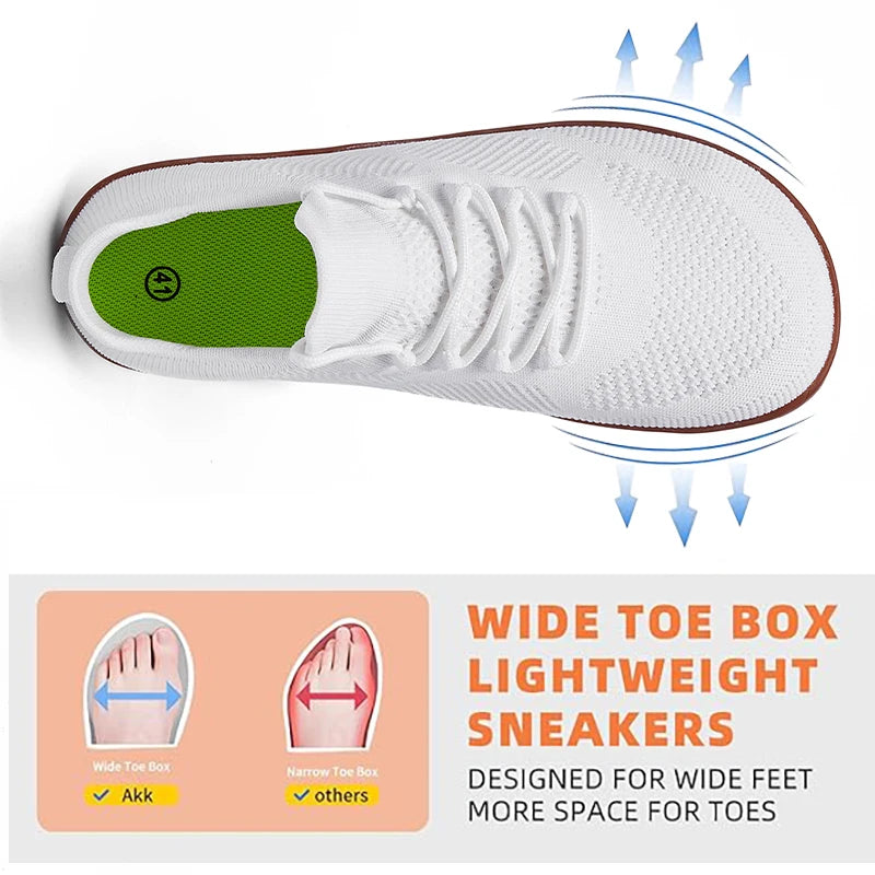 Zero-Drop Barefoot Running Shoes