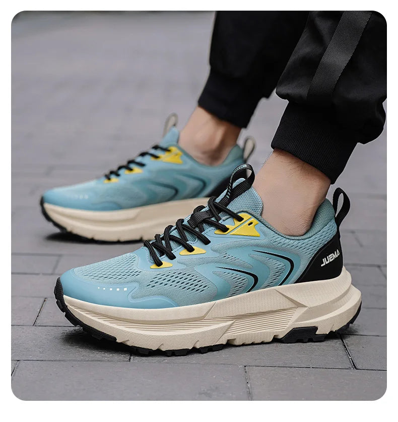 Men's Shock-Absorbing Cushioned Running Shoes