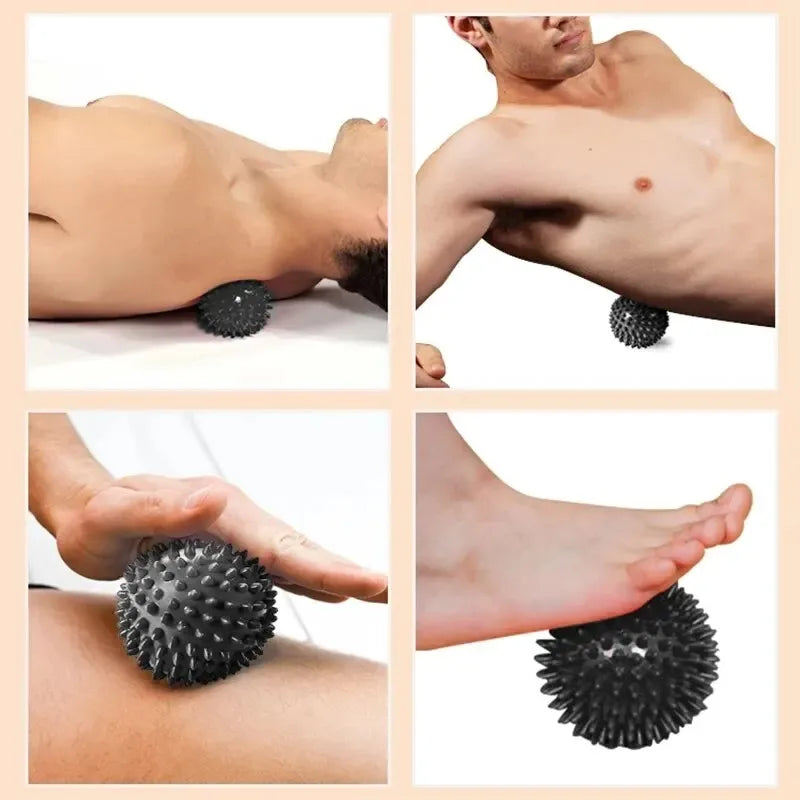 PVC Massage Ball | Deep Tissue Yoga Massage Roller for Fascia Release
