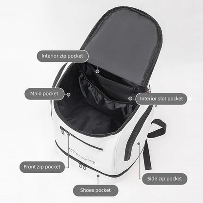 Outdoor Climbing Backpack with Laptop &amp;amp; Shoe Compartment
