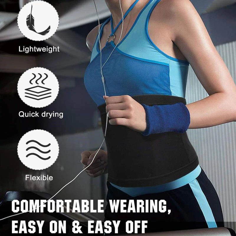 Unisex Workout Sweat Waist Trimmer