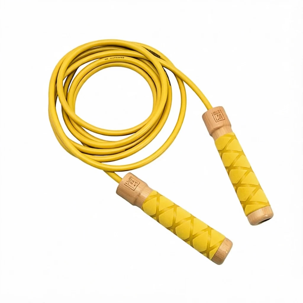 Heavy Weighted Jump Rope (3.2m, Wood Handle)