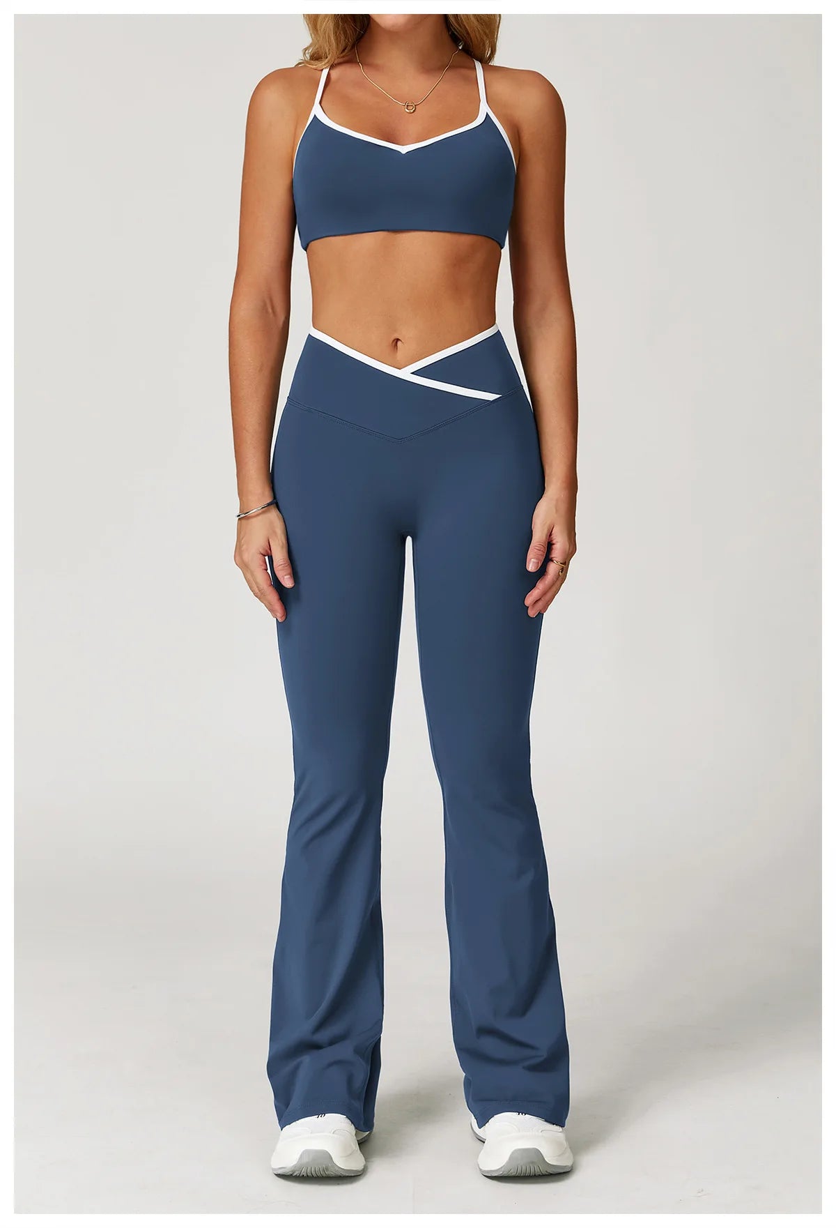 Bell-Bottom Flare Yoga Tracksuit