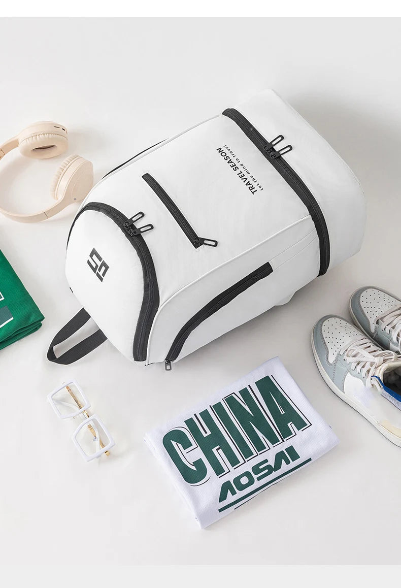 Outdoor Climbing Backpack with Laptop &amp; Shoe Compartment