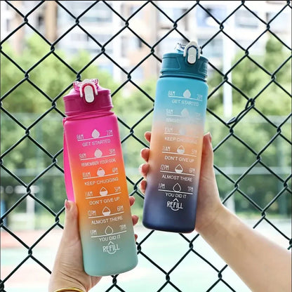 Time-Tracking Sports Water Bottle