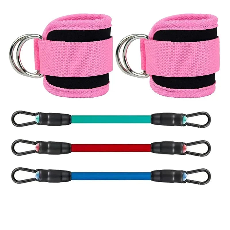 Ankle Strap Resistance Band Set