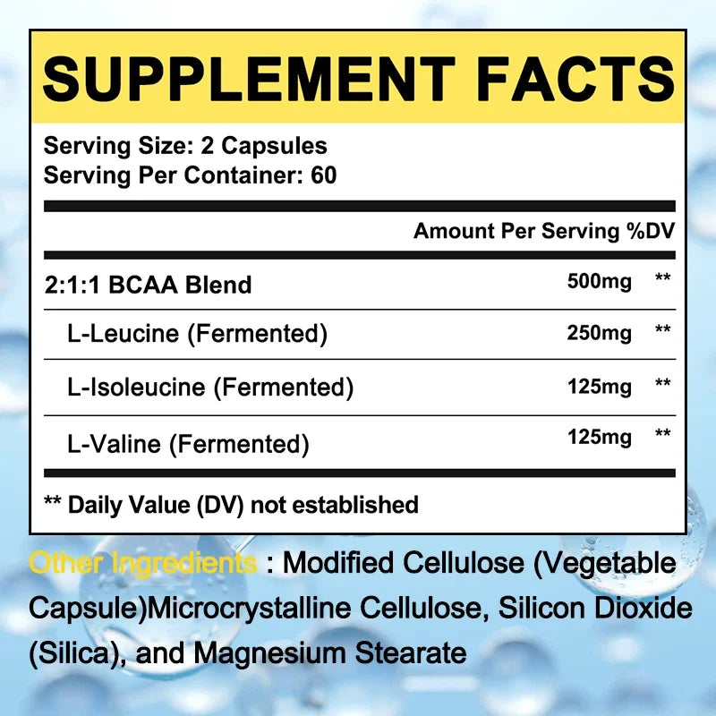 BCAA Strength &amp; Energy Capsules