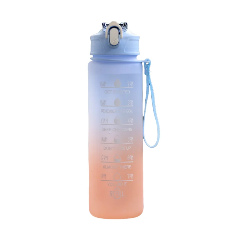 Time-Tracking Sports Water Bottle