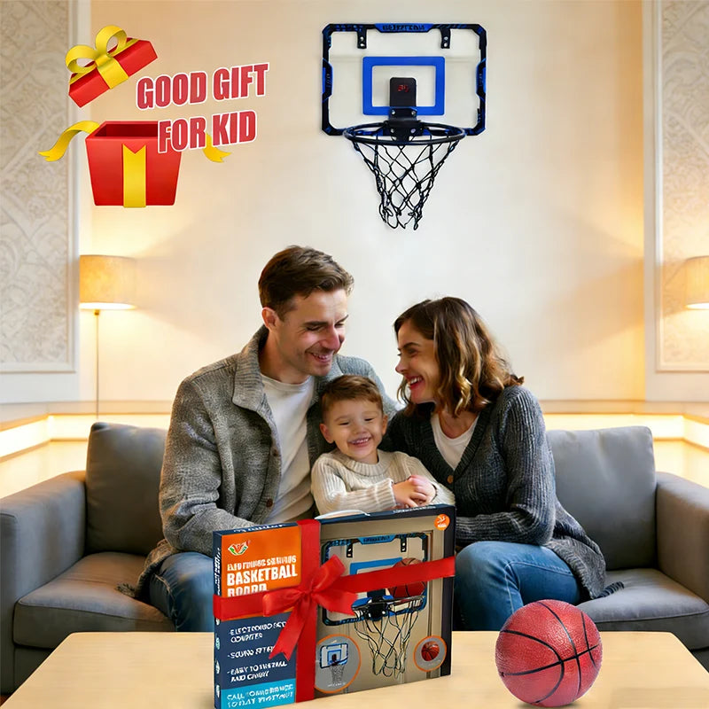 Over-Door Basketball Hoop Set