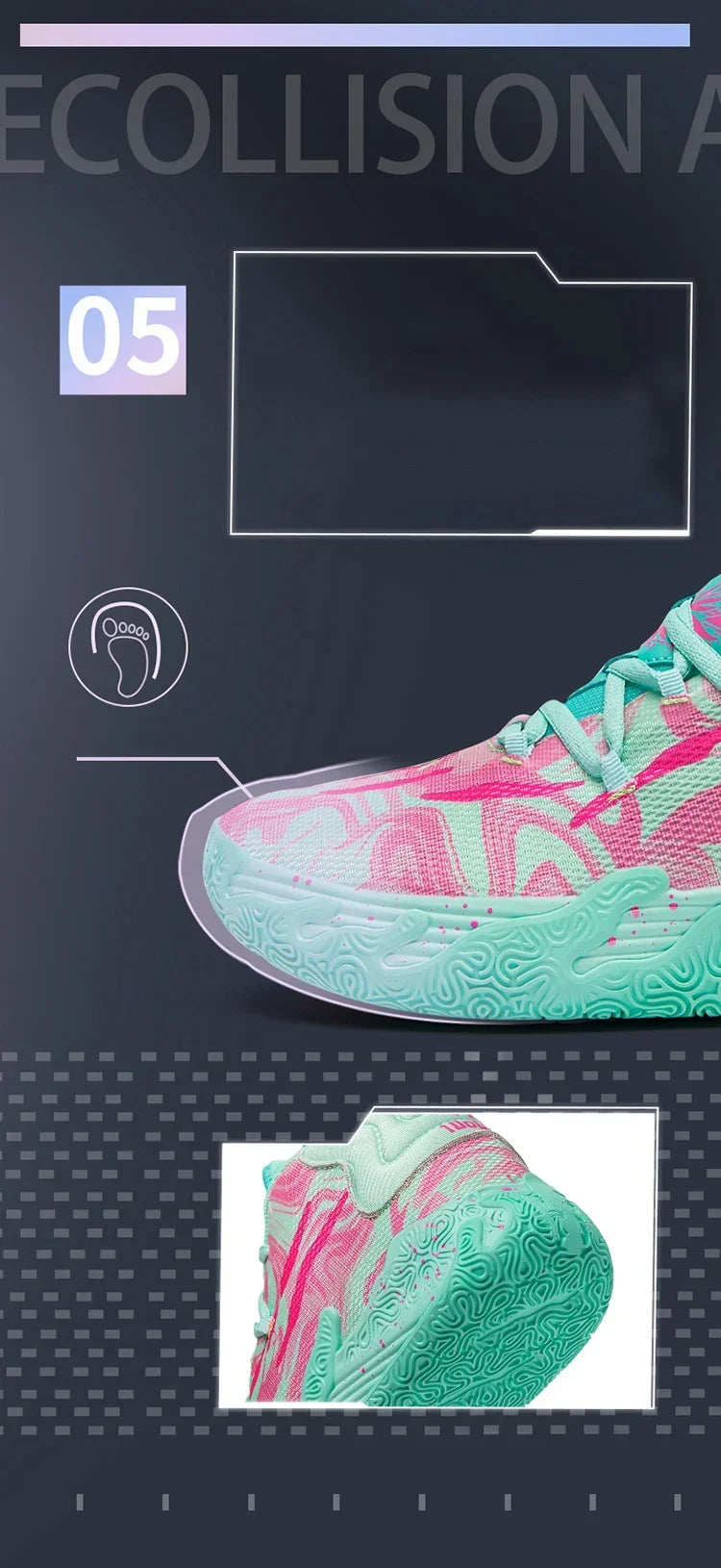 Cushioned High-Top Basketball Shoes