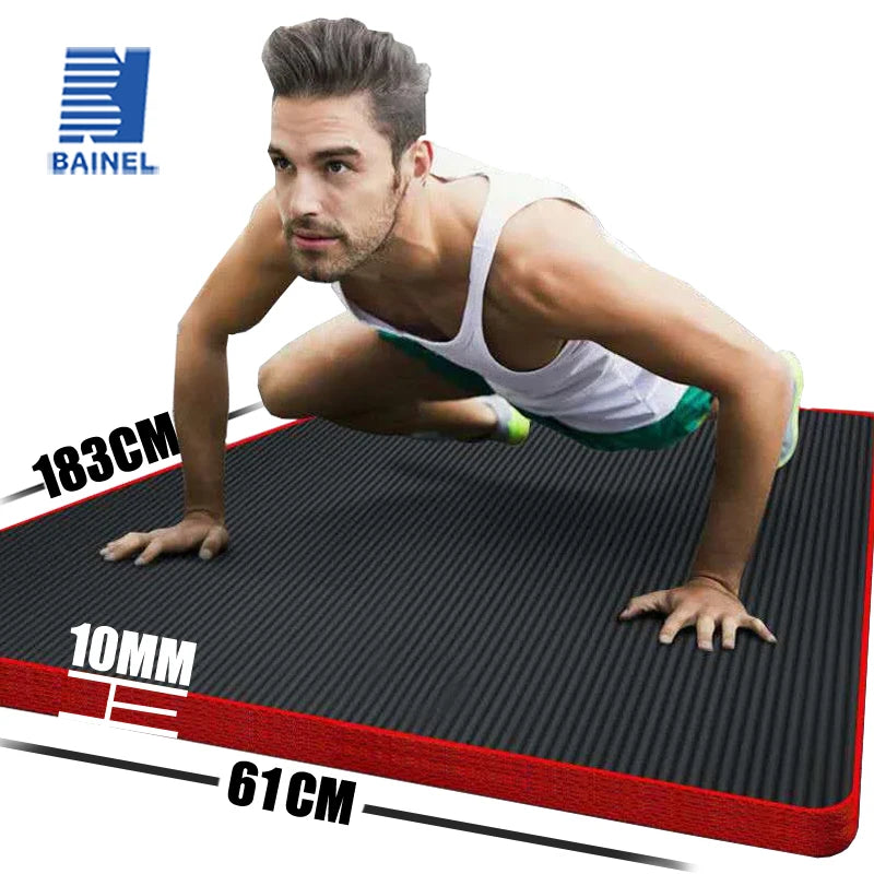 Extra-Thick Yoga Mat, 10mm