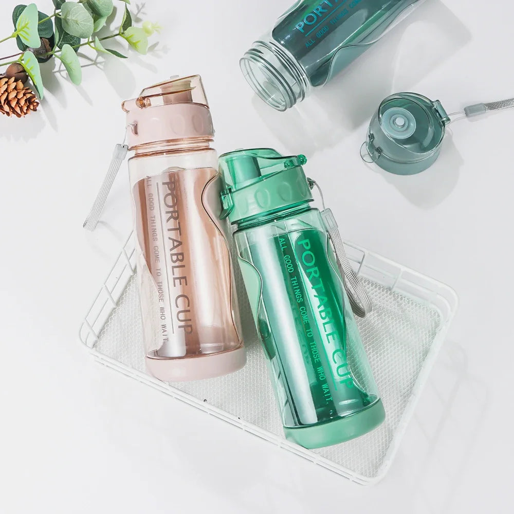 500ml Clear Sports Water Bottle