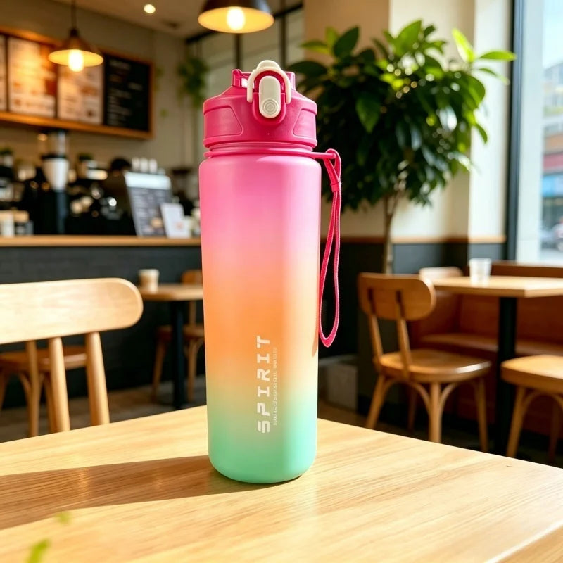 Time-Tracking Sports Water Bottle