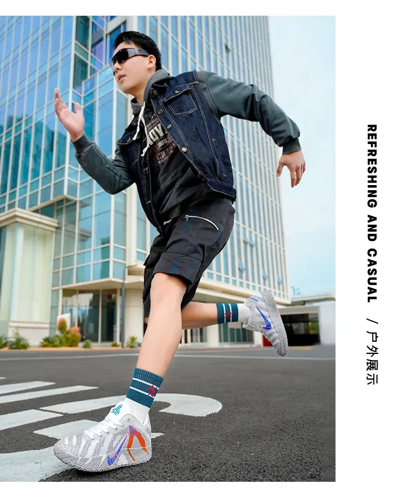 Anti-Slip Street Basketball Shoes
