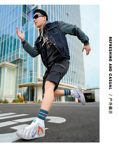 Anti-Slip Street Basketball Shoes