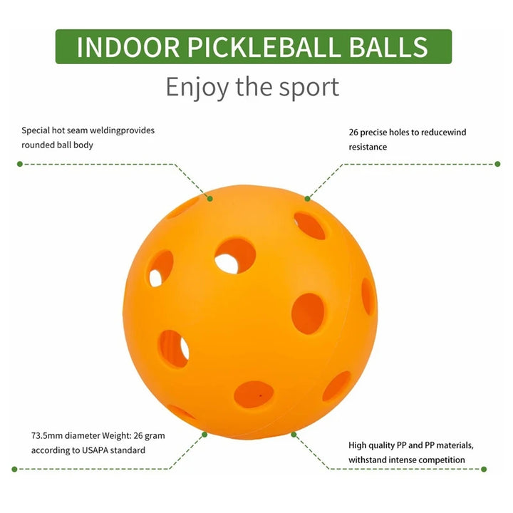Indoor Pickleballs 26-Hole