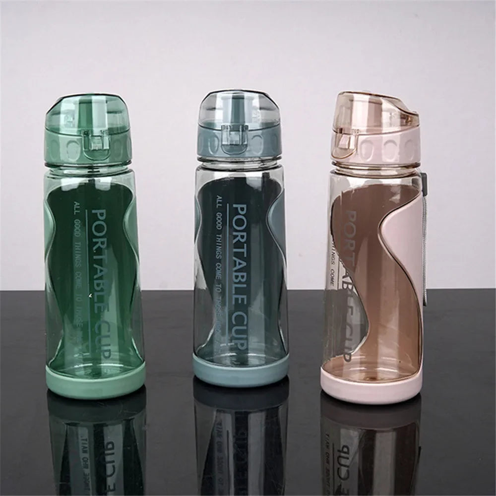 500ml Clear Sports Water Bottle