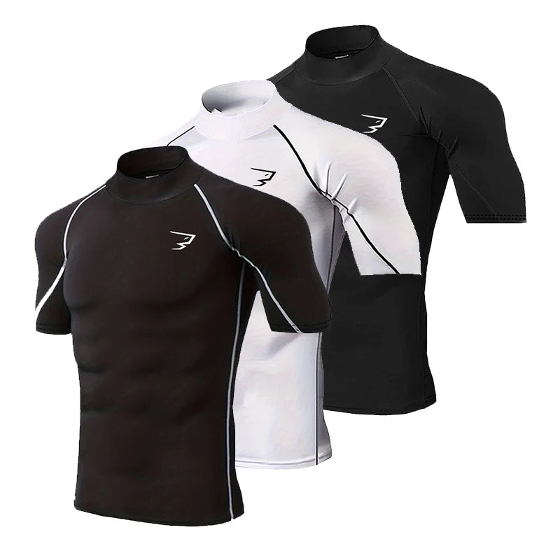 Men's Short Sleeve Compression Shirt