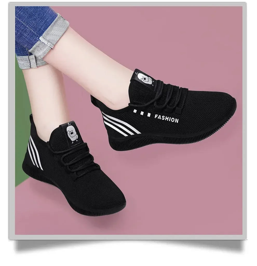 Women's Adjustable-Fit Running Sneakers