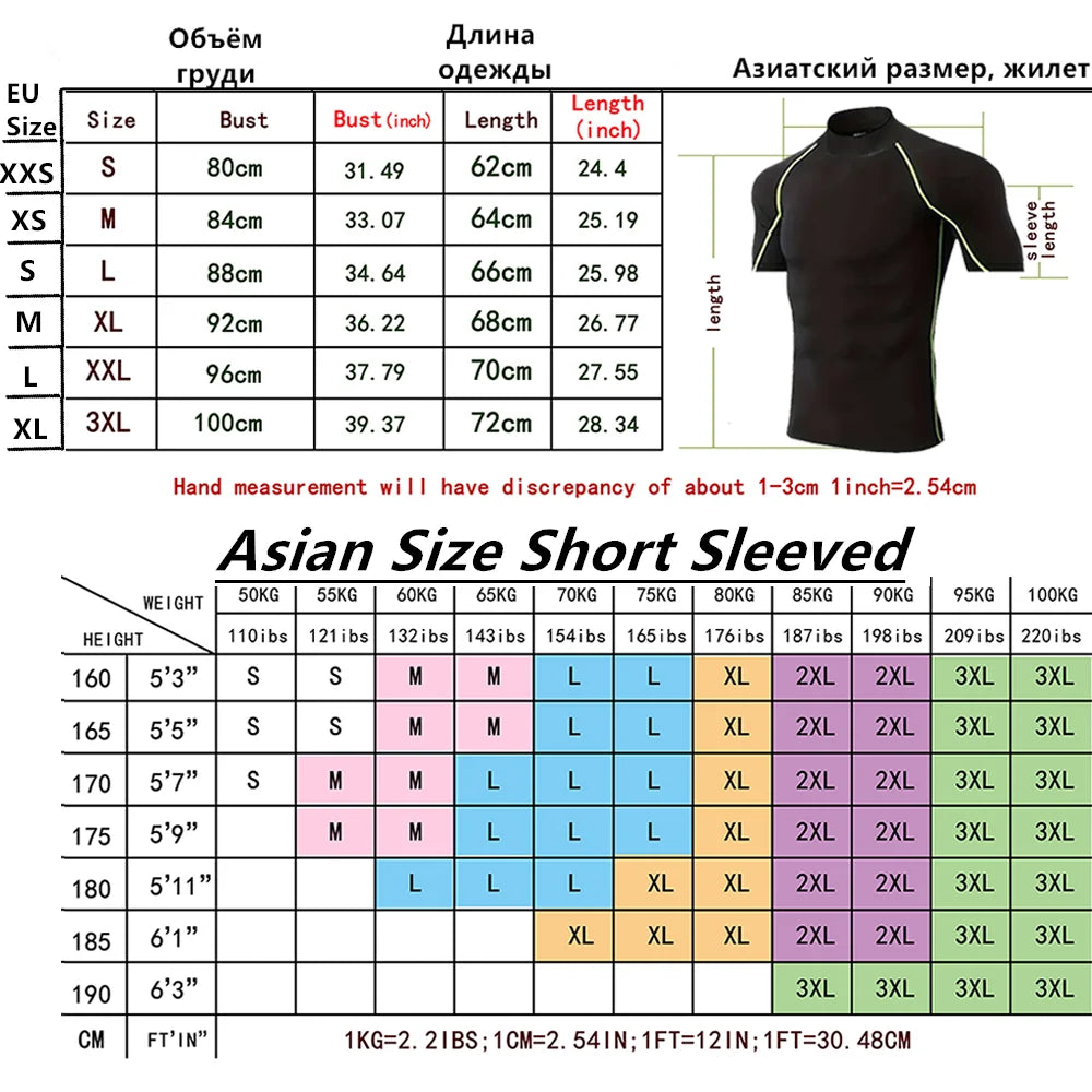 Men's Short Sleeve Compression Shirt