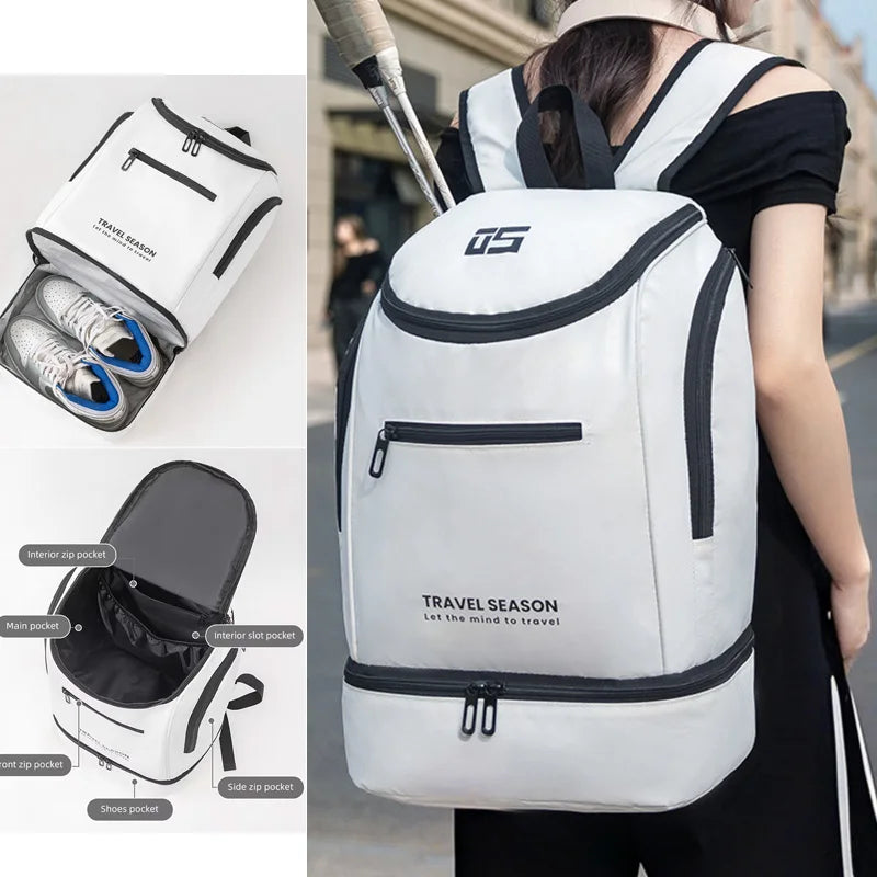 Outdoor Climbing Backpack with Laptop & Shoe Compartment
