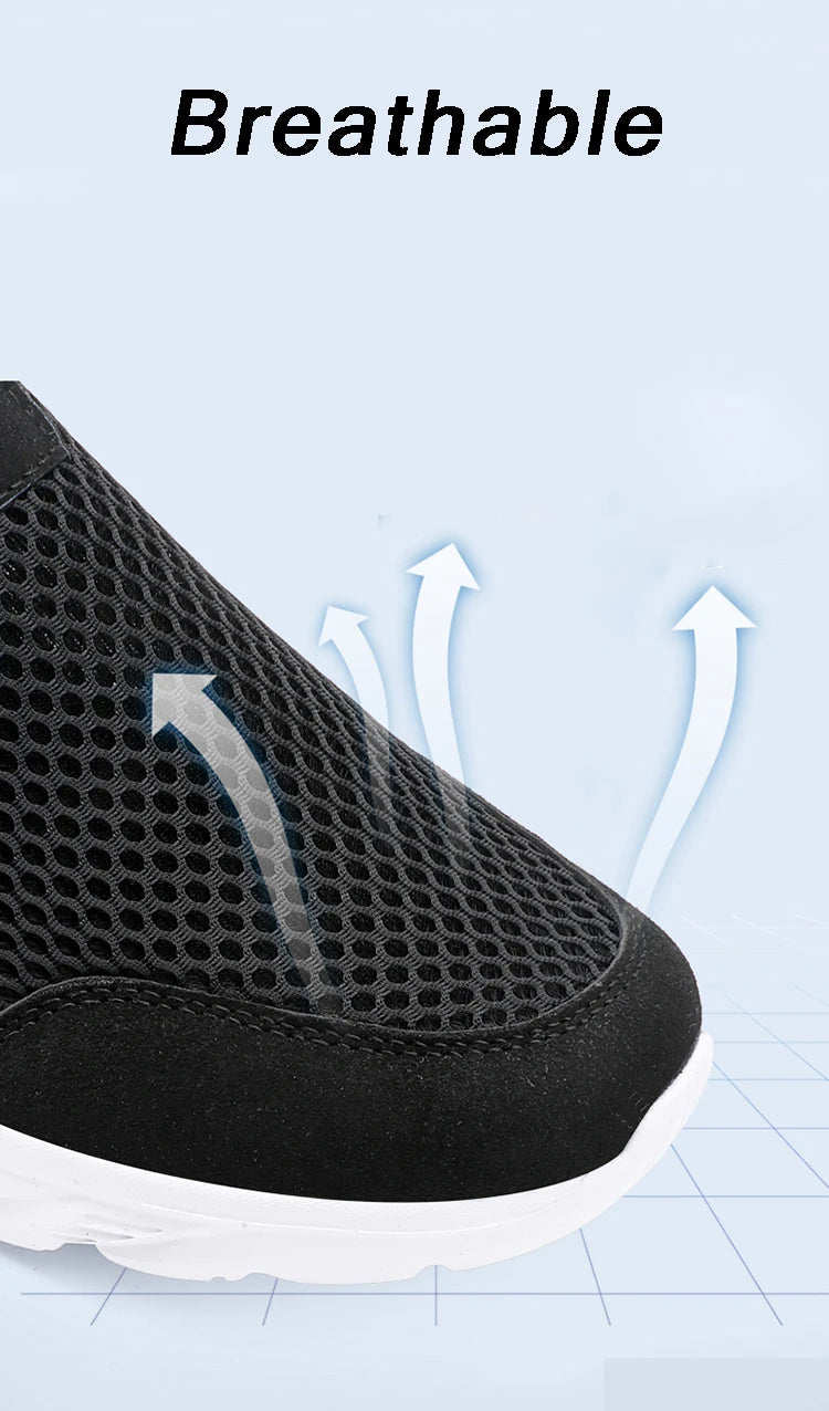 Men's Slip-On Casual Sneakers — Lightweight Everyday Shoe