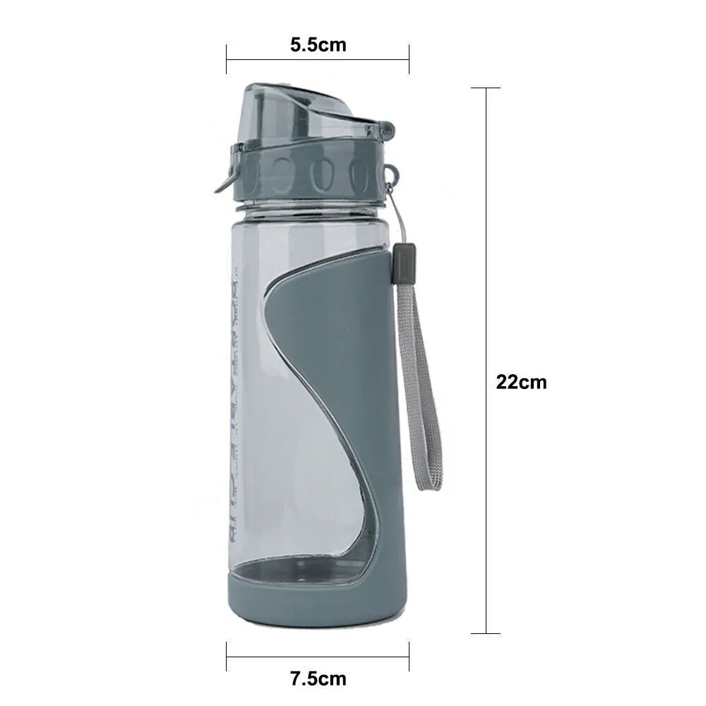 500ml Clear Sports Water Bottle
