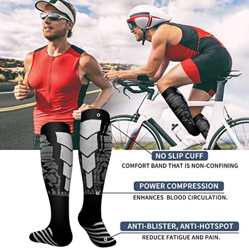 Medical Compression Running Socks (20-30mmHg)
